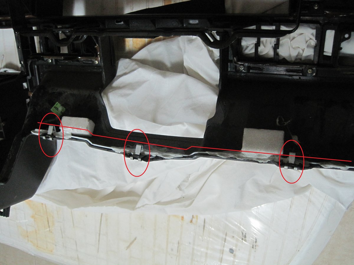 General view of panel mount fix