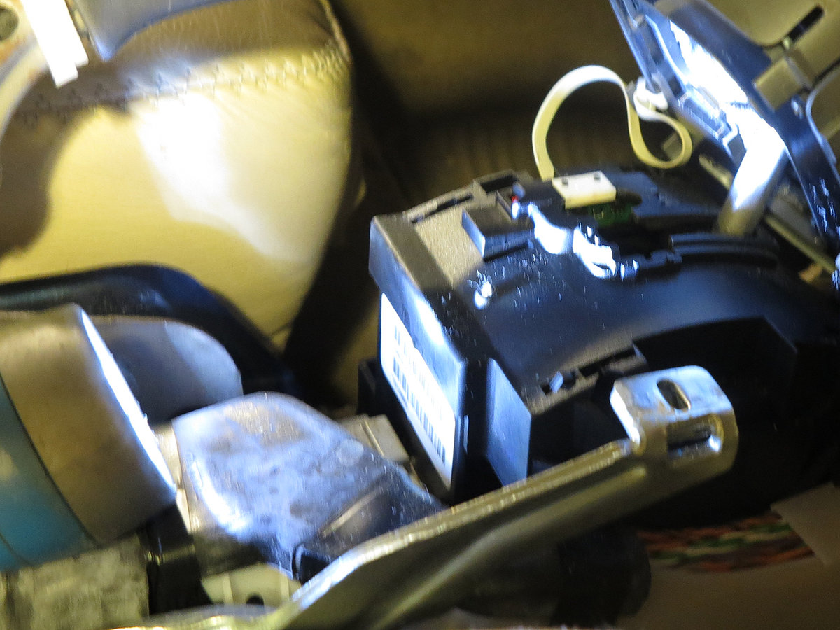 center console removed