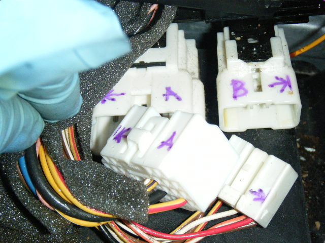 Although they're unique in shape (idiot-proof for re-assembly), I still labeled them independently...