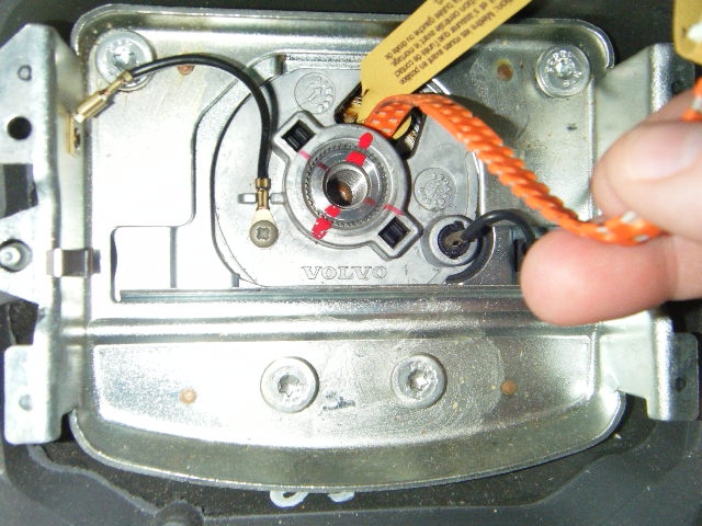 I marked the position in a couple of locations...again, to aid aid during re-assembly...