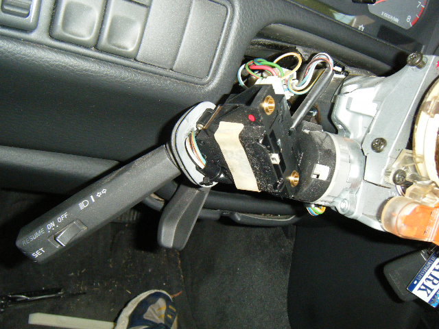 Left stalk removed...