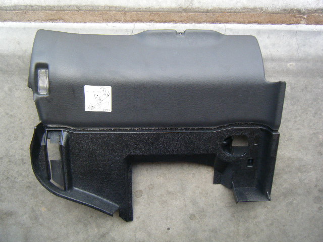 Driver's Side Lower Dash Panel out, with courtesy light disconnected...