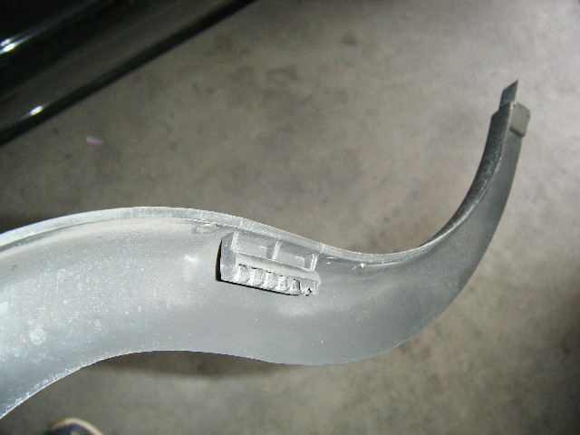 The sills just pop off of plastic "tabs:...