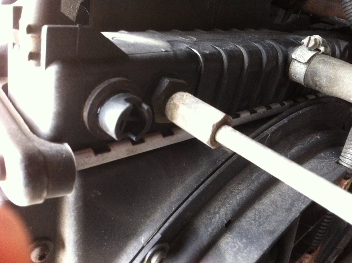 note the plastic part on top