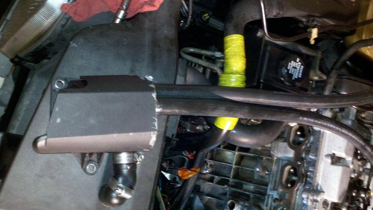 JB Weld Trap top and new hoses