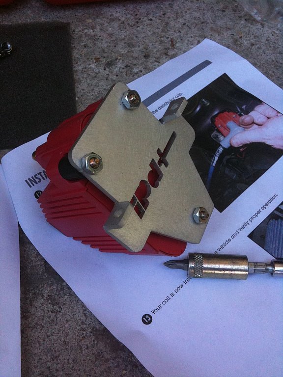 I love custom fabricated parts! Too bad you'll never see this when installed.