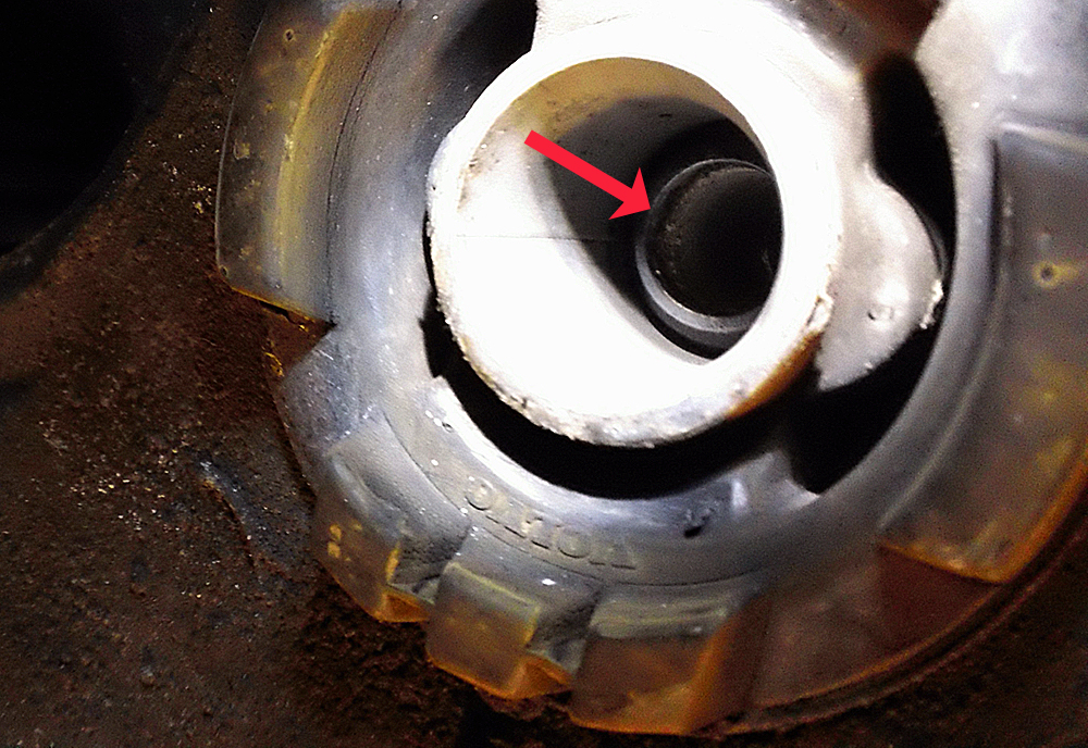 nipple works like a guide pin