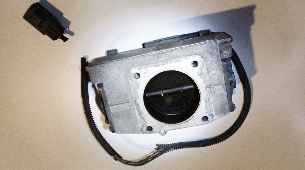 build up on throttle plate