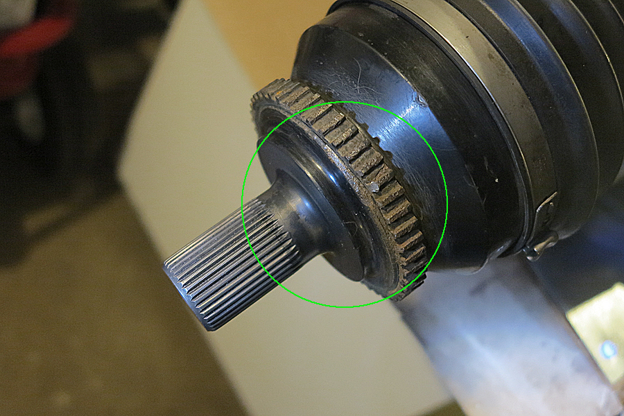 warped PS wheel sensor ring