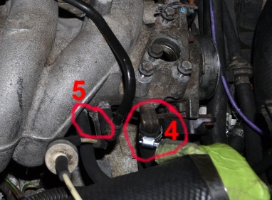 Volvo 850 manifold vacuum ports