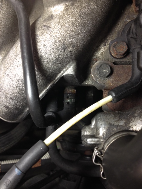 hose on the right going into the intake manifold