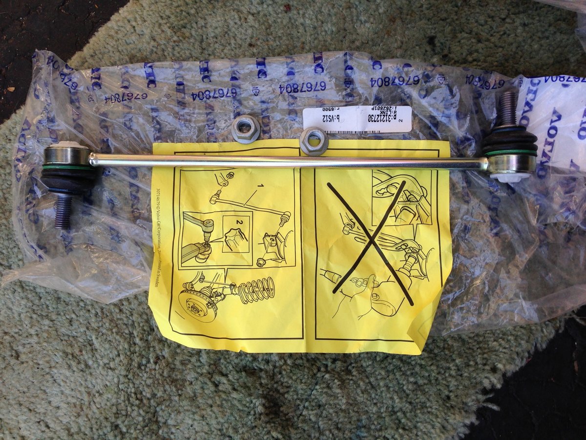 That wonderful feeling of opening OEM VOLVO parts