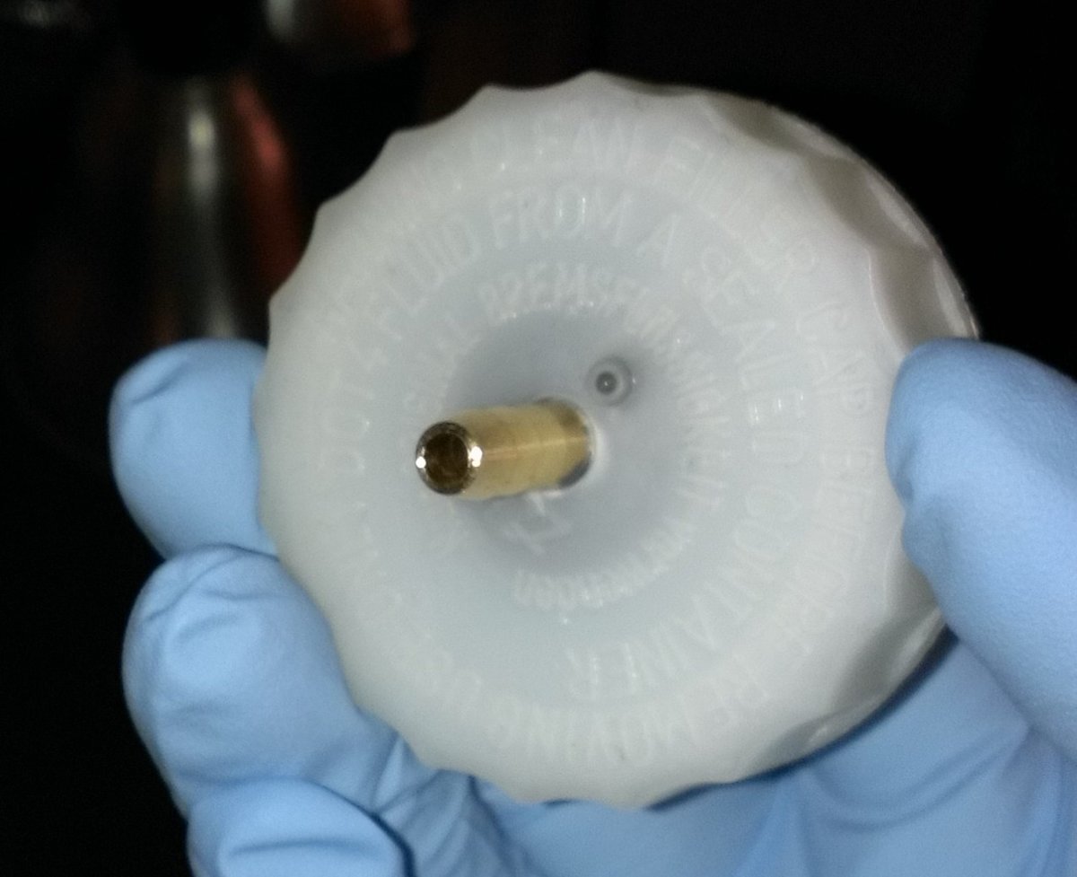 this is what the final reservoir cap looks like