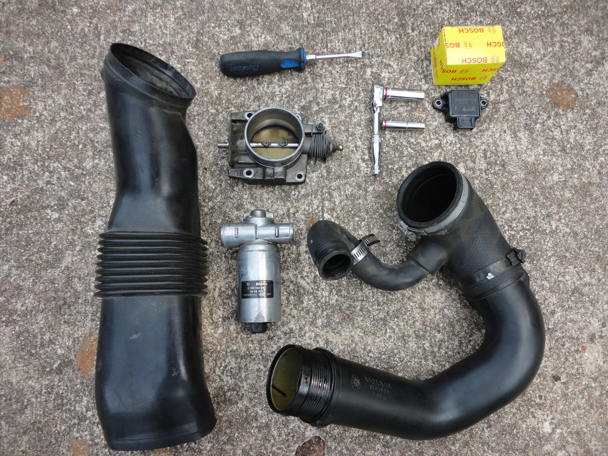 Parts removed with tools needed.