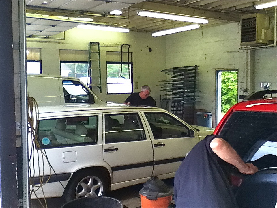 5 Cleaning up new windshield.jpg