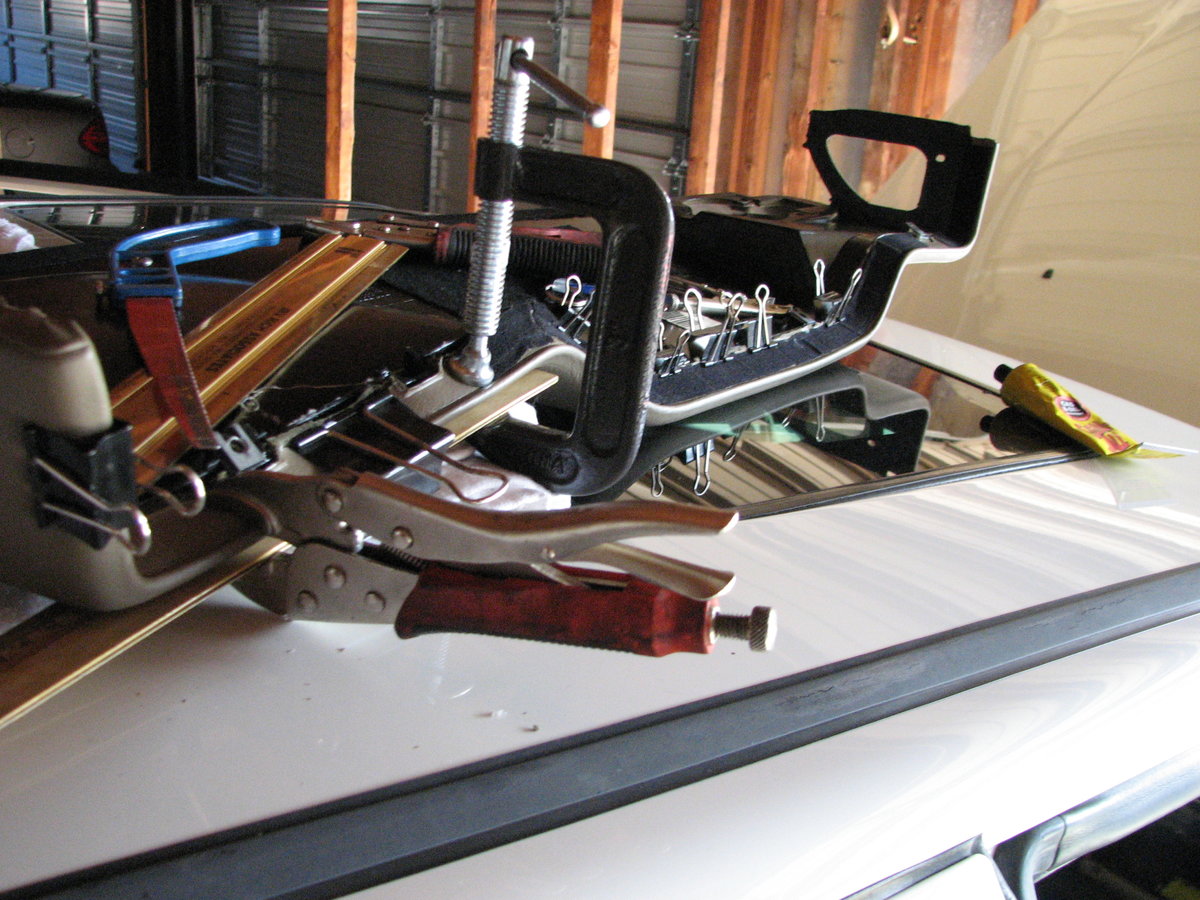 Outer edges curing while I was replacing the odometer gear.