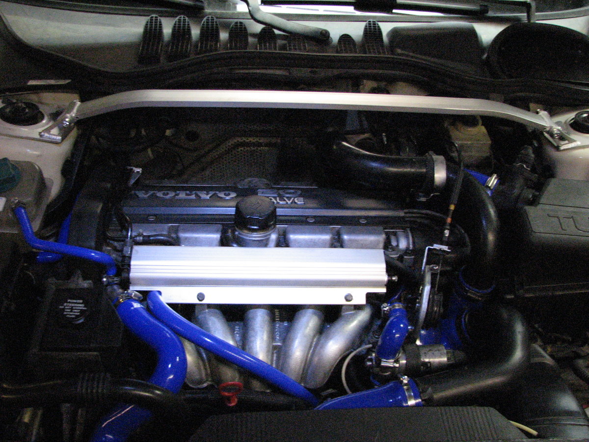 All new intake and plumbing. Radiator as well.