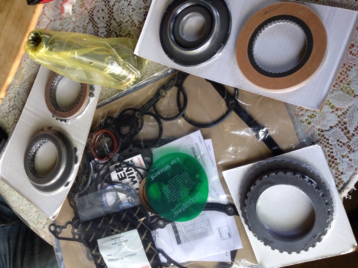 Rebuild kit, the 4T65EV units we have differ slightly from their domestic cousins, so get the right one (above).