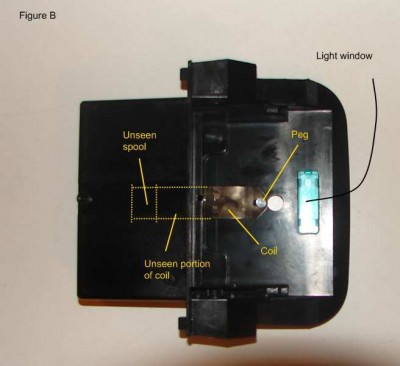 850/S70/V70 ashtray diagram