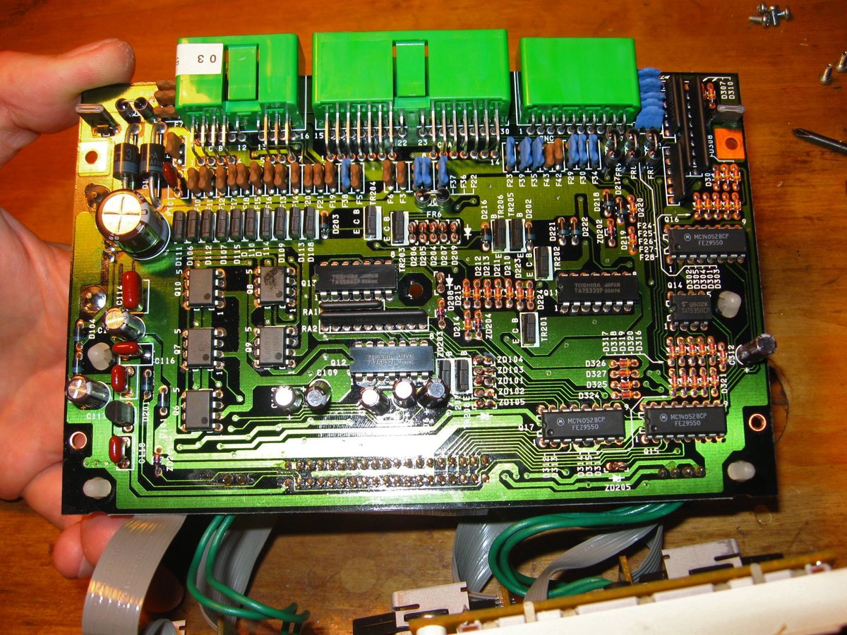 Electrolytic capacitors in a '97 vintage ECC