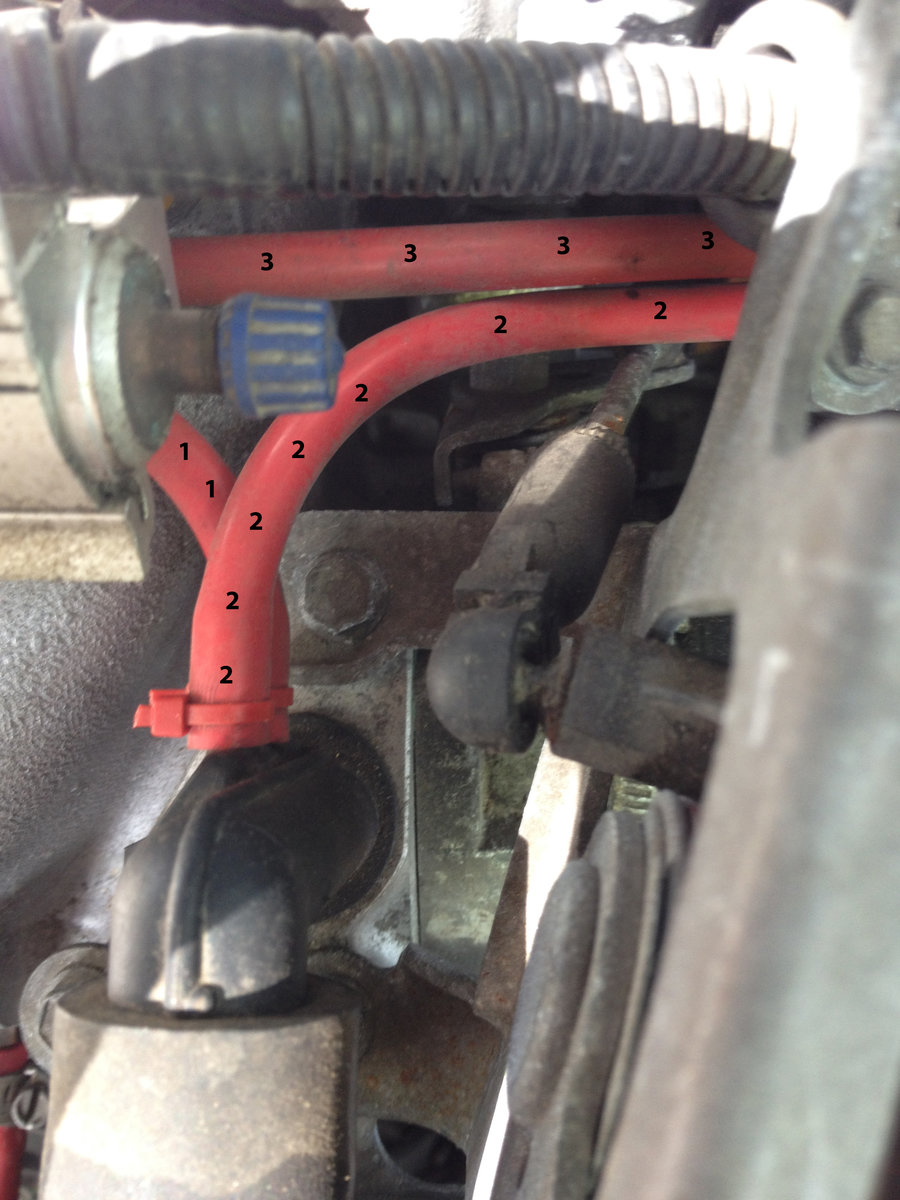 vacuum tree and nearby lines