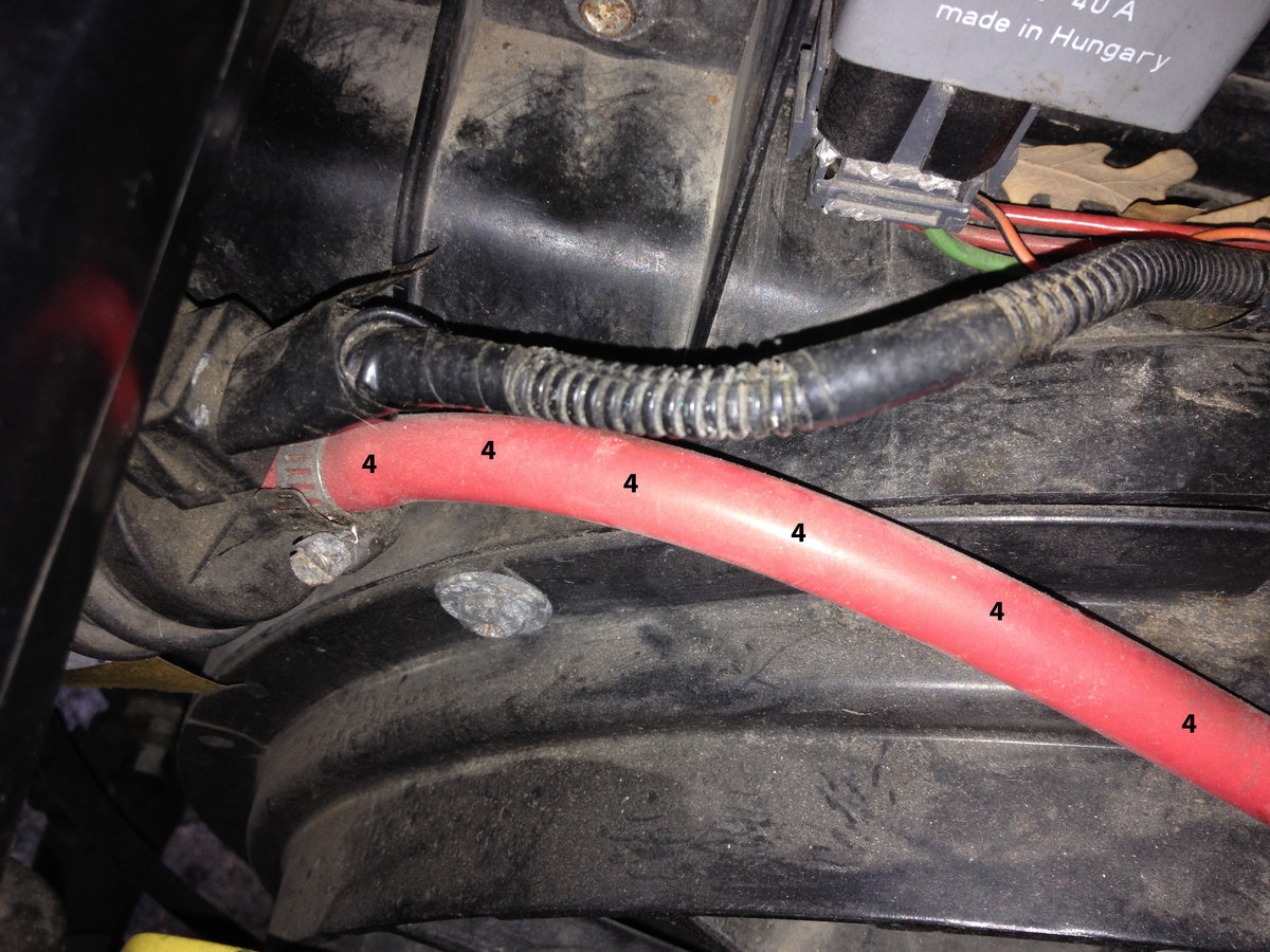 line 4 at the purge valve