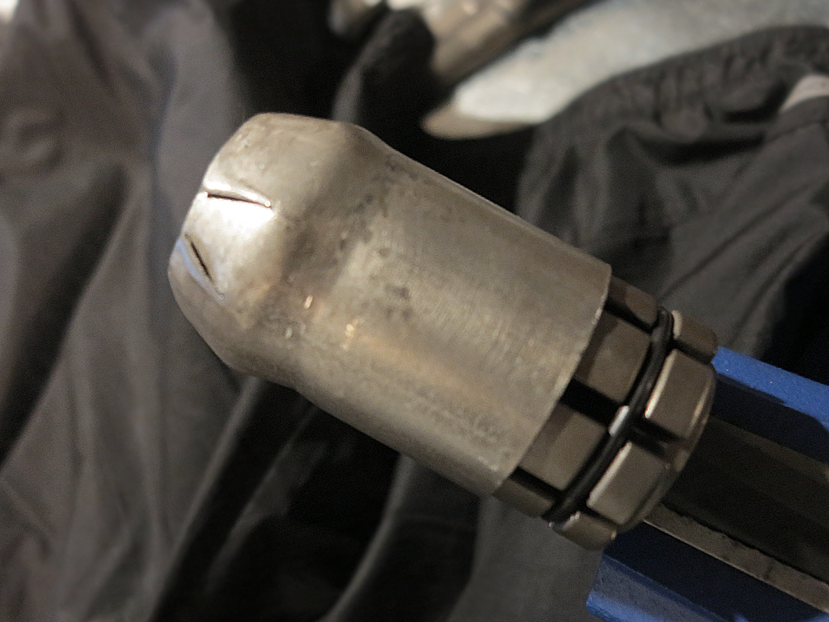 using adapter 2"OD/2"ID