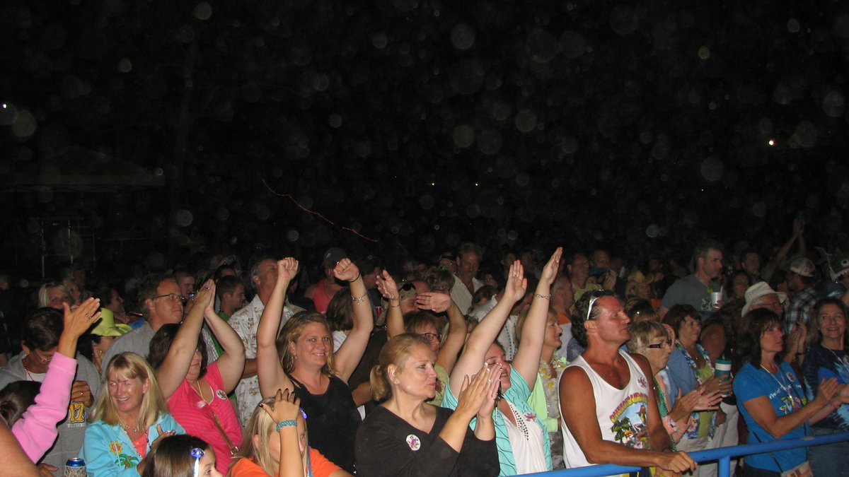 The natives recovering from cabin fever.