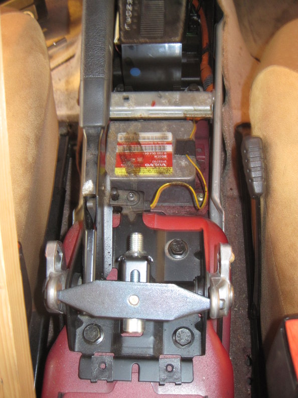 Where foam piece was found.