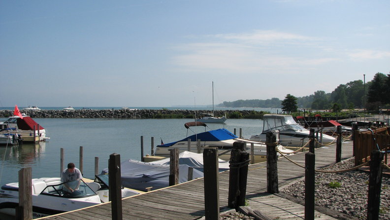 Lake Huron coastline.
