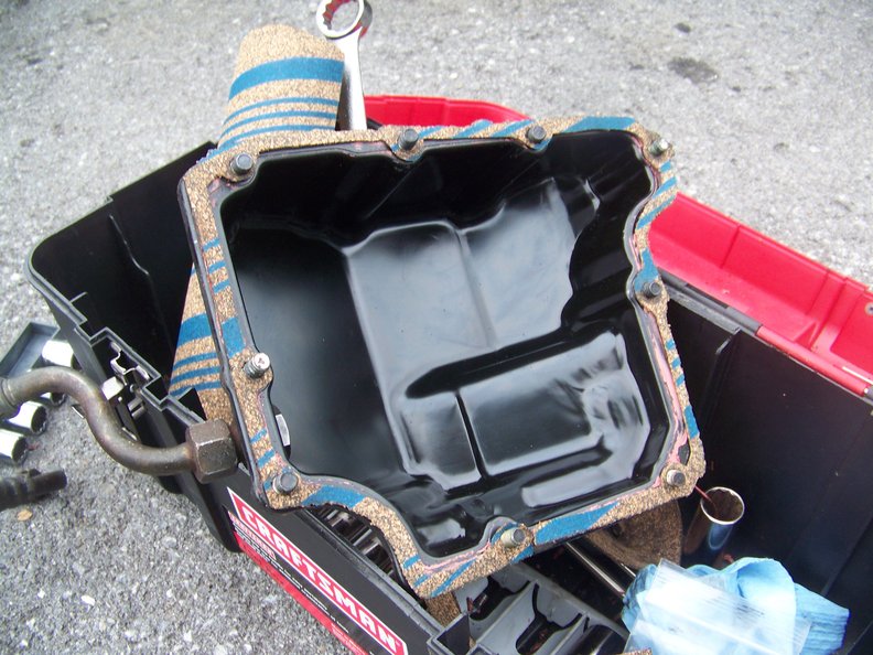 1st try at making a gasket.