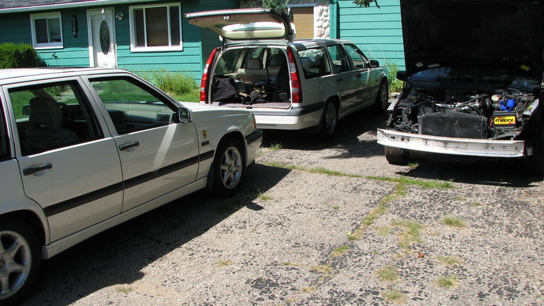 I had the drive all to myself, all day.