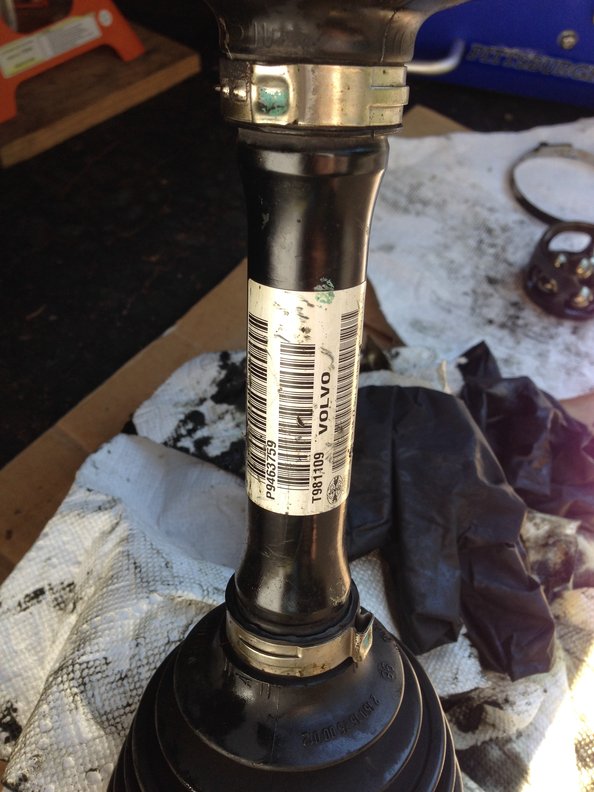 After 16 years, can still read part number on driveshaft!