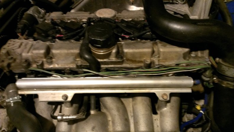 injector wires before