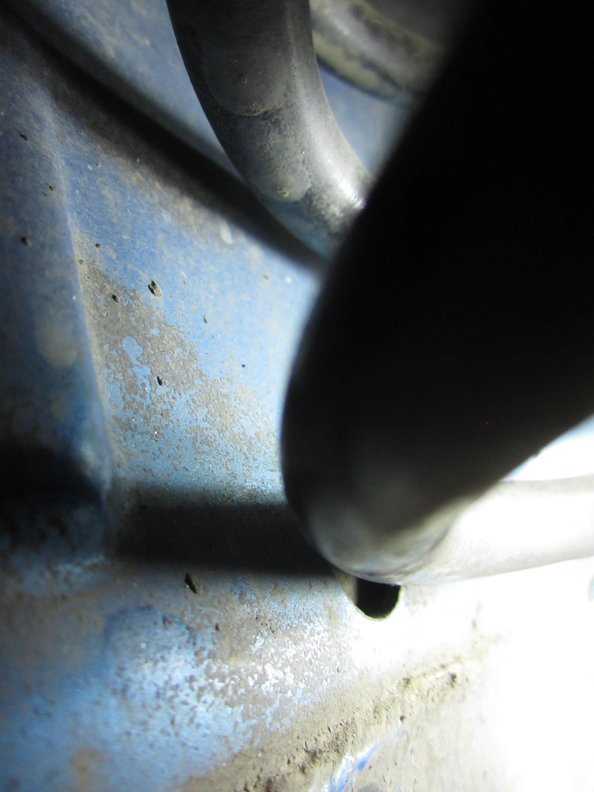 RH spring rubbing on inner fender (2)