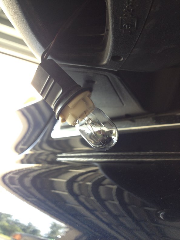 mirror removed to show detail