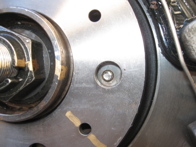 Close up of sheared surface -- pretty flat, which is helpful