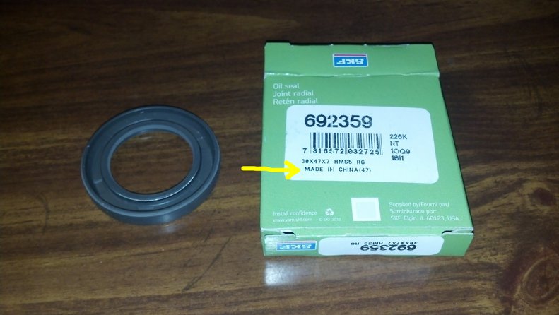 Volvo rear cam seal, SKF.