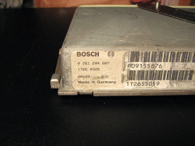 This ECU may go to the new XC because it is from a '98 T5.