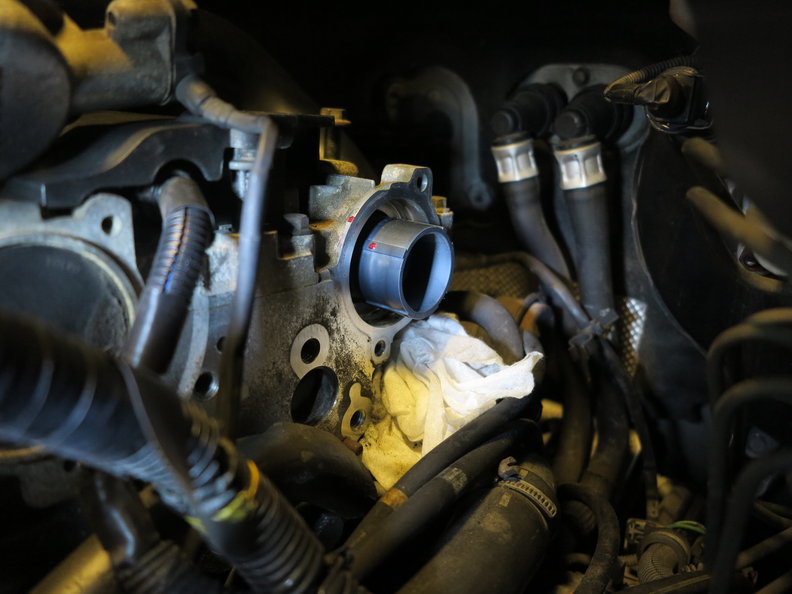 rear exhaust cam adapter