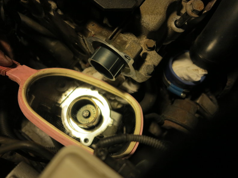 10mm screw over the cam seal adapter