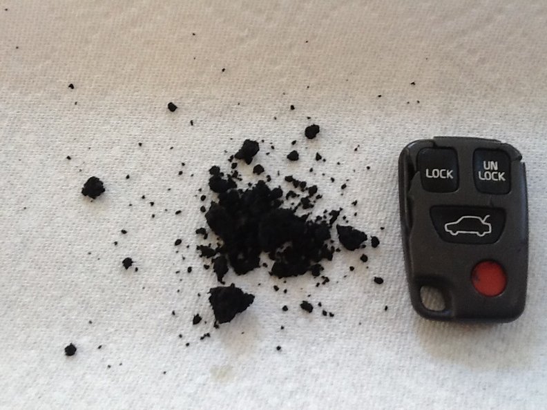 Cleaned out port as much as possible