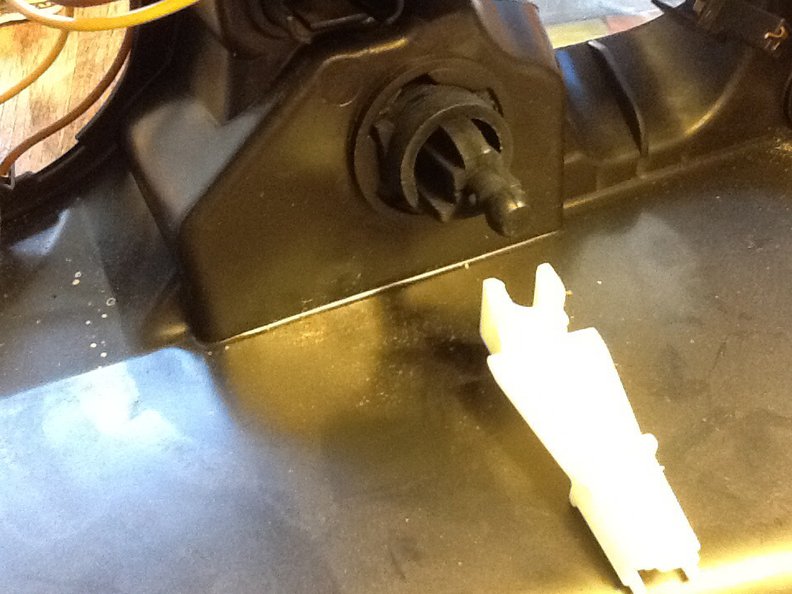 Black adjuster comes out