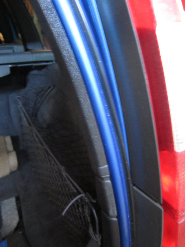 RH side with plastic cover in place