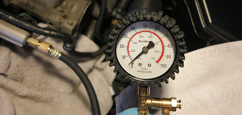 Fuel Pressure at Zero