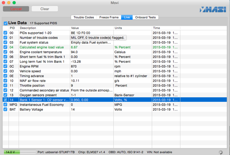 smooth idle screengrab