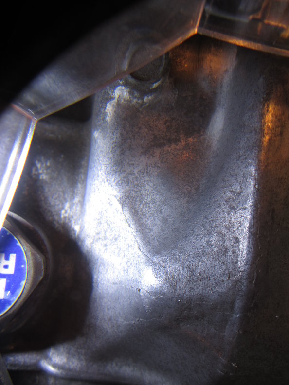 Looking at same area from 90 degrees from last picture