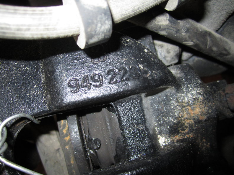 LH rear caliper part #