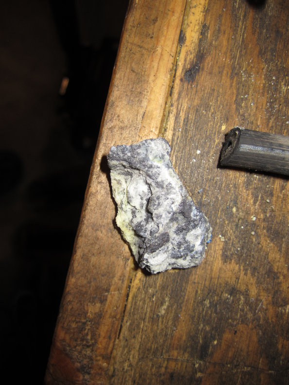 Piece of sub-frame corroded to car frame
