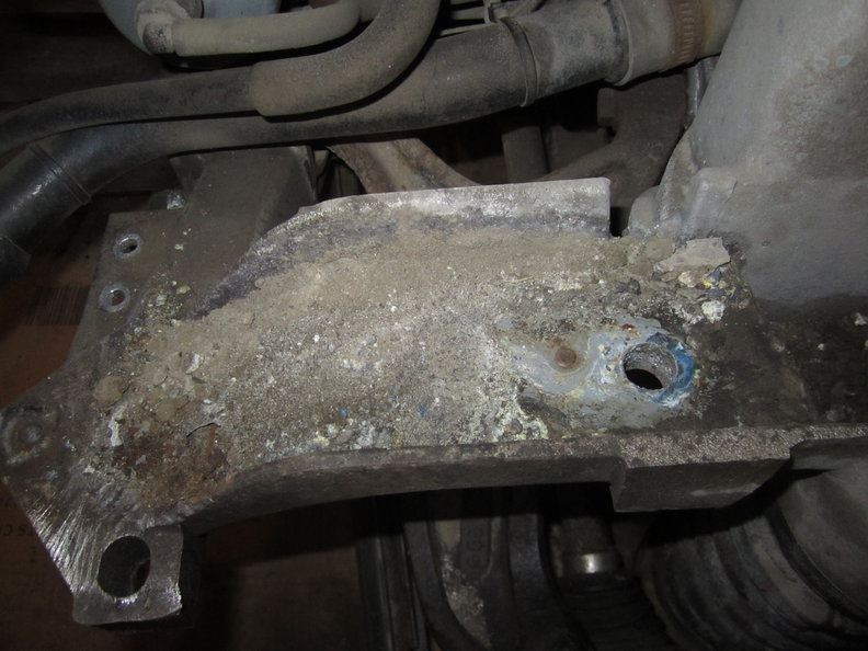 RH side of sub-frame